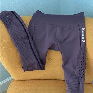 Gymshark Energy Seamless Purple Wash Leggings